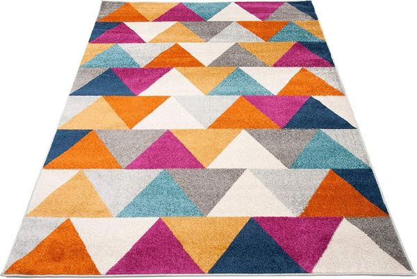 Mazovia Teppich LAZUR_Geometric, 140x190, Geometrisch, Modern, Kurzflor, Gemustert Bild 3