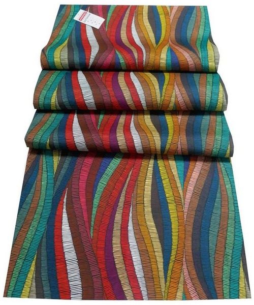 HOSSNER - HOMECOLLECTION Tischläufer SANSIBAR Outdoor Tischläufer 50x150 Fleckschutz, bedruckt