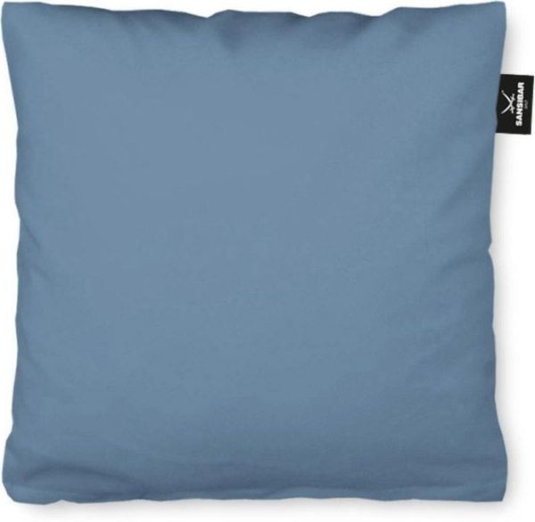 Kissenbezug SANSIBAR Jersey BL 40x40 cm blau