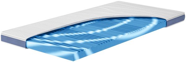 Hn8 Gelschaum-Topper "Surf 100", 90 x 210 cm, Höhe: ca. 8 cm