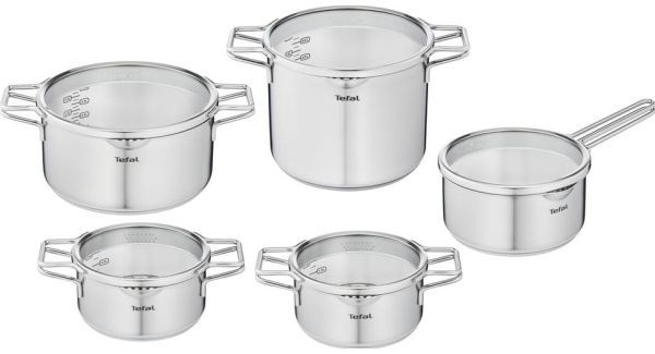 Tefal Topfset TEFAL NORDICA H852SA55 10el.