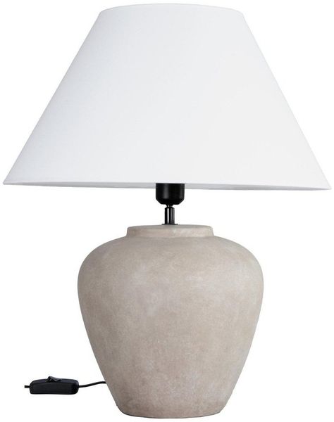 PR Home 46029124-L002 Tischleuchte Lilly Beige 41cm