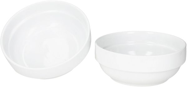 2er Set Tommy Schale Ø17,5cm weiß 670ml Porzellan stapelbar Bild 2