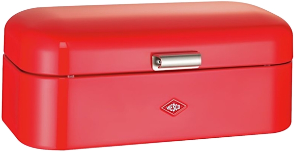 WESCO 235201-02 Brotkasten GRANDY in ROT / Brotbehälter / Brotbox