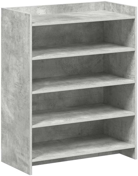 vidaXL Schuhschrank Betongrau 73,5 x 36 x 92 cm Holzwerkstoff 8011318