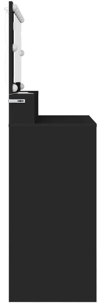 vidaXL Schlafzimmer-Frisiertische Schwarz 80 x 39,6 x 135 cm 888968 Bild 7