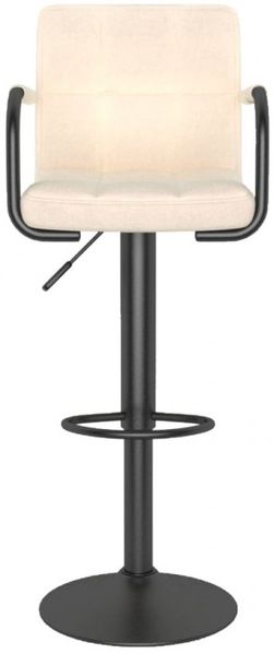 vidaXL Barhocker Creme Stoff [334627] Bild 4