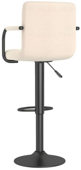 vidaXL Barhocker Creme Stoff [334627] Bild 6