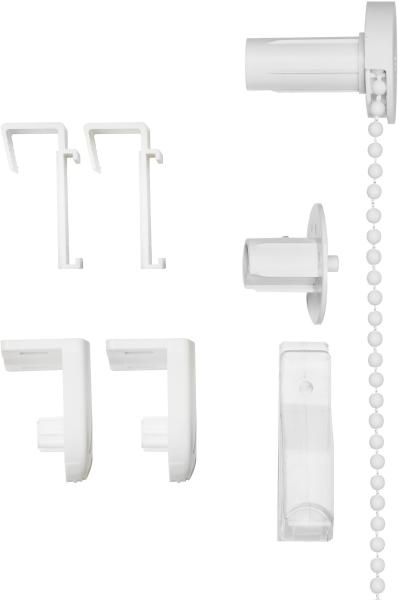 ondeco Tageslicht-Rollo ohne Bohren, Fenster innen Klemmfix Sichtschutzrollo Seitenzugrollo Klemmrollo, lichtdurchlässig und Blickdicht - 120x160 cm - Weiß Bild 5