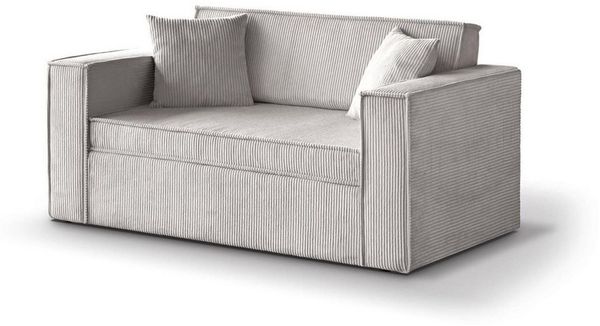 Beautysofa Schlafsofa Dave II, Die Lieferung gilt für die Einbringung in die Wohnung, Liegefläche 188 x 122 cm, Bettkasten, Loungesofa mit Relaxfunktion