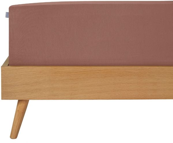 Schiesser Spannbettlaken Jessi - Edeljersey - 180 x 200 cm - Braun