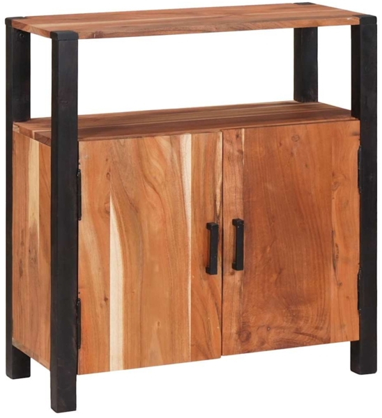 vidaXL Sideboard Braun 70 x 30 x 75 cm Massivholz Akazie 4104005