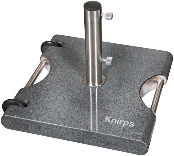 KNIRPS Granitsockel 40 kg Schirmständer Trolleysockel Sonnenschirmständer 85897KN40