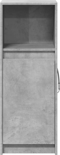 vidaXL LED-Sideboard Betongrau 38x34x100 cm Holzwerkstoff 852169 Bild 5