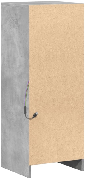 vidaXL LED-Sideboard Betongrau 38x34x100 cm Holzwerkstoff 852169 Bild 7