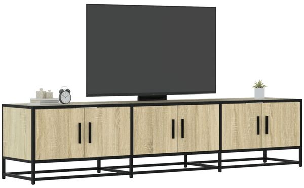 vidaXL TV-Schrank Sonoma-Eiche 180x35x41 cm Holzwerkstoff 3300786