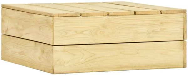 vidaXL Gartentisch 75x75x31 cm Kiefernholz Imprägniert 49039