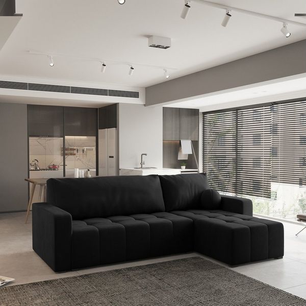 Masseno Ecksofa VOLIRA mit Schlaffunktion L-Form, Sofa mit Bettkasten