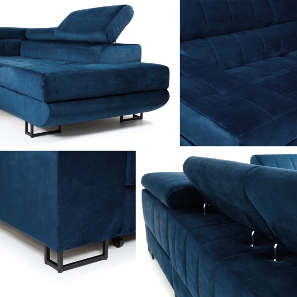 Ecksofa Laris Premium (Farbe: Corbett 08, Seite: Links) Bild 9