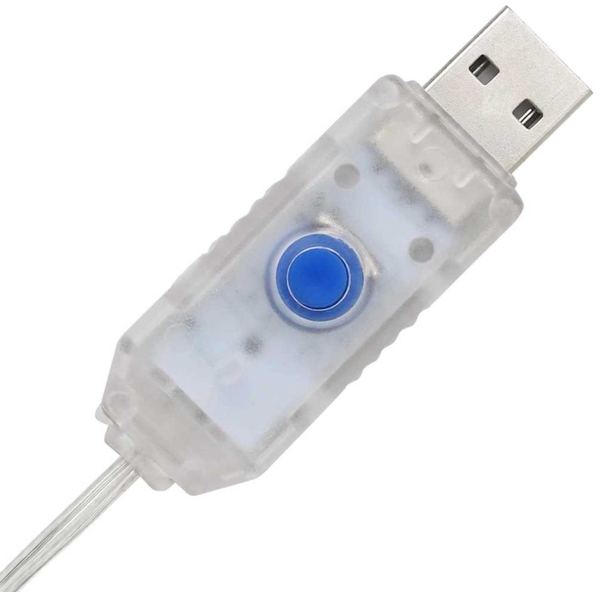 vidaXL Weihnachtsbaum mit 100 LEDs Mehrfarbig 120 cm Acryl 42018976 Bild 3