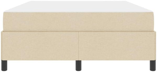vidaXL Boxspringbett Creme 160 x 200 cm Stoff 3398876 Bild 7