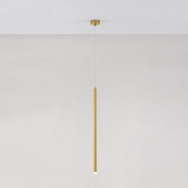 Nova Luce 9287919 TRIMLE LED Pendelleuchte 70cm 3000K Gold