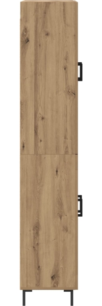 vidaXL Highboard Artisan-Eiche 69,5 x 34 x 180 cm Holzwerkstoff 3415863 Bild 8