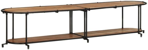 vidaXL TV-Regal 200x42x40 cm Massivholz Akazie 4013495