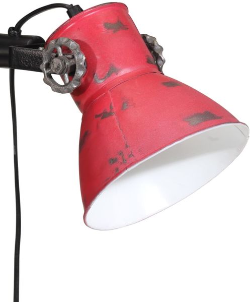 vidaXL Stehleuchte 25 W Rot 25x25x90/140 cm E27 371847 Bild 5