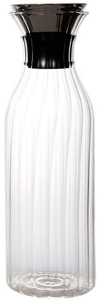Elegante Karaffe mit Rillenstruktur 1,5L - ideal für heiße und kalte Getränke