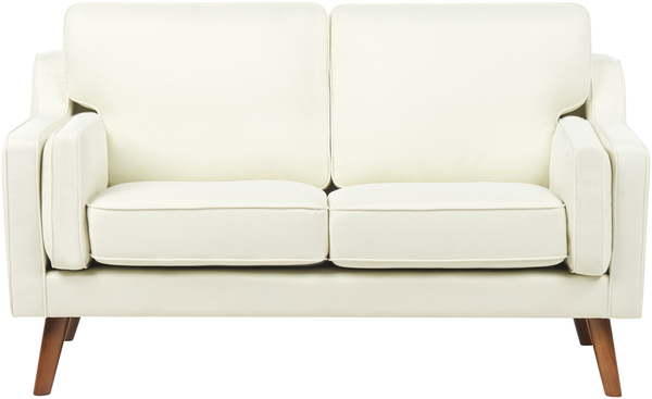 2-Sitzer Sofa cremeweiß LOKKA