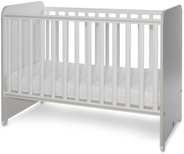 Lorelli Babybett Sweet Dream 124 x 68 x 95 cm Unterbettrahmen mit zwei Ebenen grün