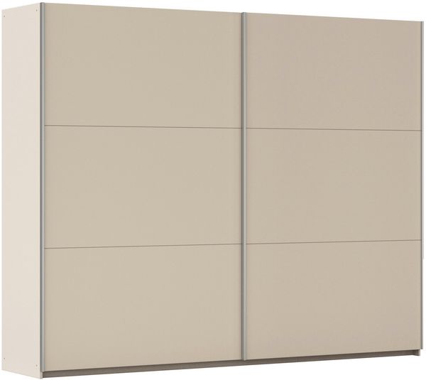 rauch Schwebetürenschrank Kleiderschrank Drehtürenschrank Schrank Garderobe KRONACH (in 3 Ausstattungen BASIC/CLASSIC/PREMIUM, Breiten 131/175/218/261 cm) optional ohne, mit 1 oder 2 Spiegel, viel Stauraum MADE IN GERMANY