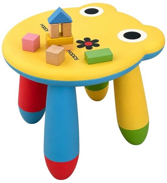 Relaxdays Pflegeleichter Kinderhocker