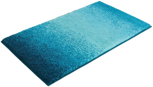 Grund Badematte Mistral, Höhe 20 mm, rutschhemmend beschichtet, fußbodenheizungsgeeignet, Kunstfaser, rechteckig, meliertes Design, Ombré-Look, auch als 3 teiliges Set, Made in Europe
