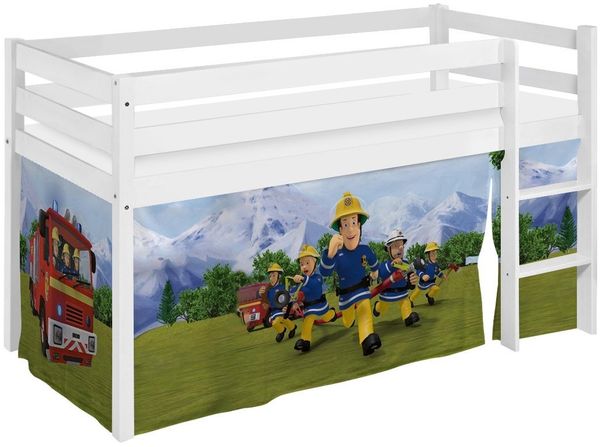 Lilokids Hochbett Spielbett JELLE von FEUERWEHRMANN SAM - 90x200cm - LILOKIDS