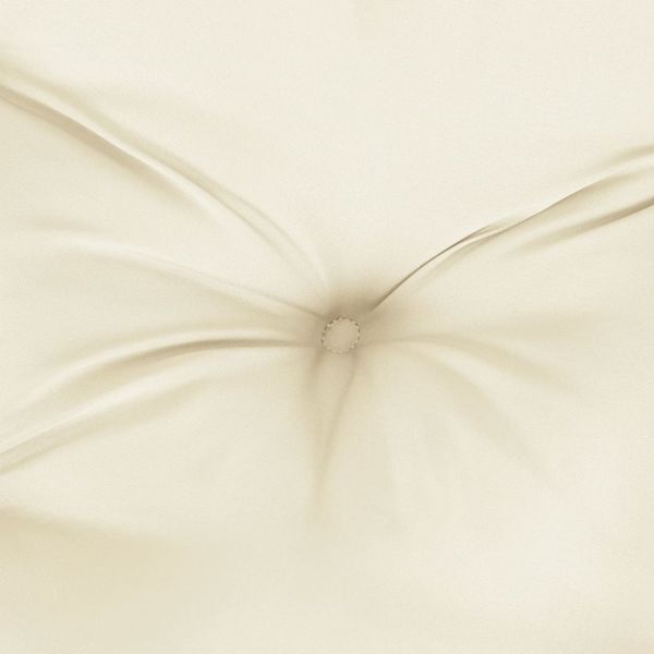 Palettensofa-Kissen Creme 60 x 60 x 12 cm Bild 8