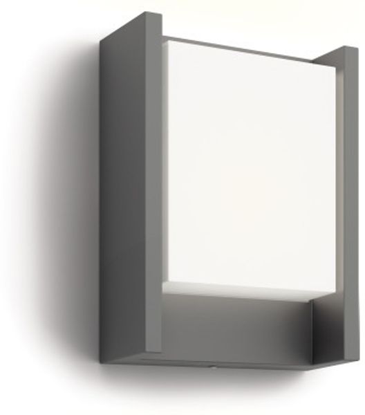 Philips LED Außenwandleuchte Arbour anthrazit warmweiß