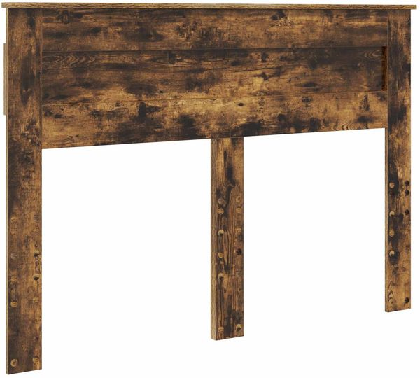 vidaXL Bettrahmen Geräucherte Eiche 150 x 200 cm Holzwerkstoff 3409977 Bild 7