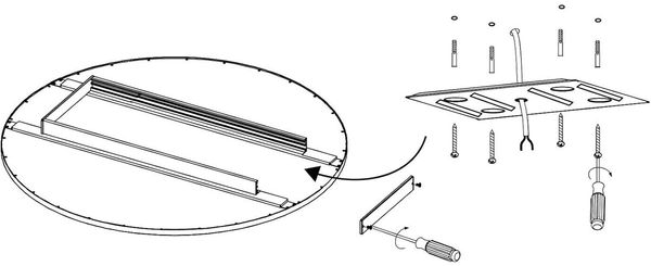 EGLO connect LED Deckenleuchte SARSINA-C Panel, Smart Home Deckenlampe, Material: Aluminium, Kunststoff, Farbe: Weiß, Ø 80 cm, inkl. Fernbedienung, dimmbar, Weißtöne und Farben einstellbar Bild 9