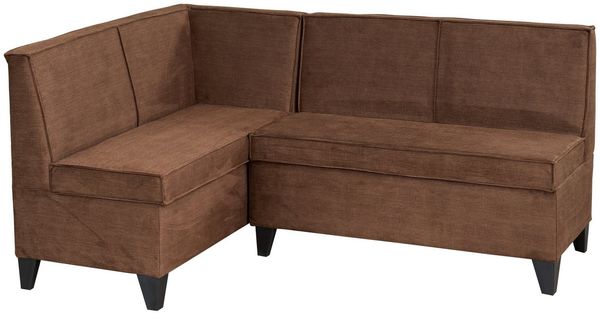 Rodnik Eckbank Look (rechts-/links-, Sitz und Rücken gepolstert), mit Stauraum