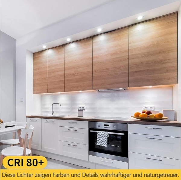 Sunicol LED Einbauleuchte Deckenlampen, Wohnmobil Flach Spot Einbaustrahler, 12V 3W RV Boot, Warmweiß Neutralweiß Kaltweiss Auto Innenleuchten Wohnwagen Bild 3