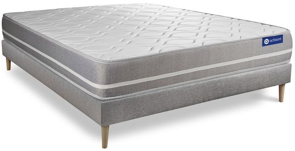 Actiflex touch matratze 130x190 cm + Bettgestell mit lattenrost - Dicke : 20cm - Taschenfederkern- H3 Bild 2