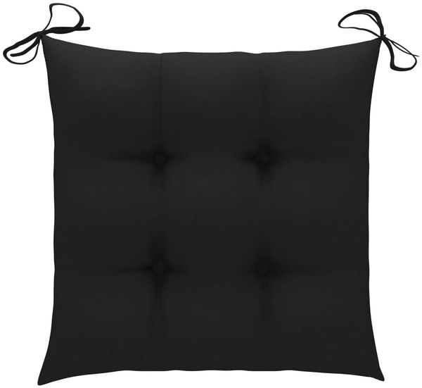 vidaXL Klappbare Gartenstühle mit Kissen 4 Stk. Massivholz Teak 3072829 Bild 10