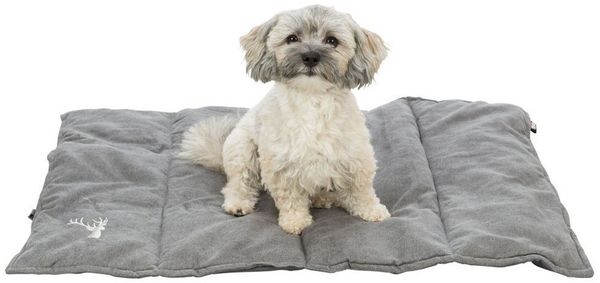 TRIXIE Tierdecke Trixie Reisedecke Leni - grau Maße: 100 × 70 cm