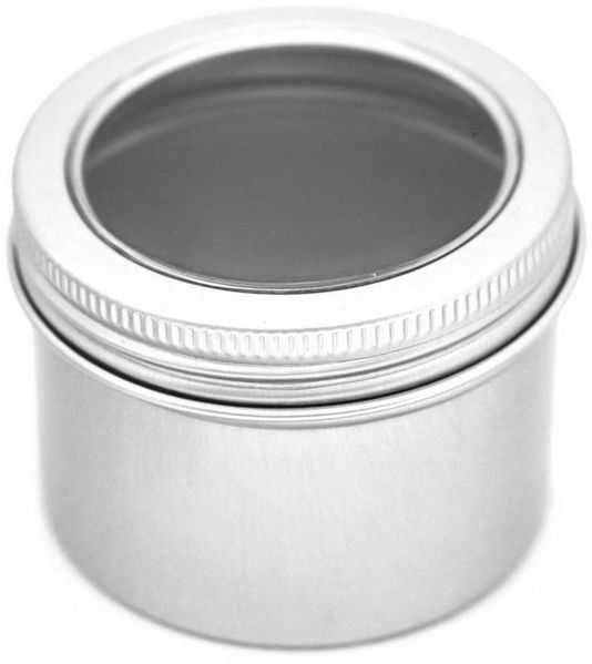 maDDma Dose 1 Dose aus Aluminium rund mit Deckel Metalldosen Behälter (Einzeln, 1 St), Rund