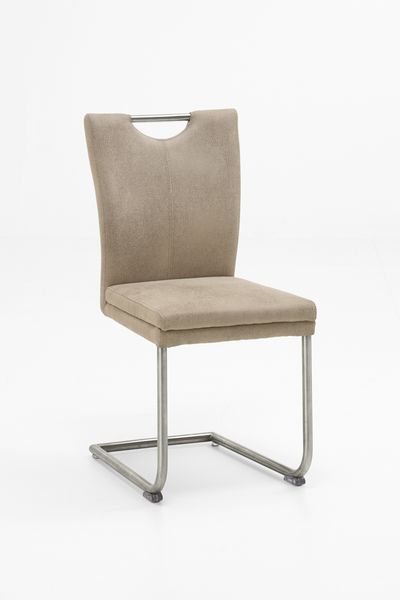 Niehoff Sitzmöbel 'Top Chairs' Schwingstuhl mit Griff im Rücken, GrapNaturhit