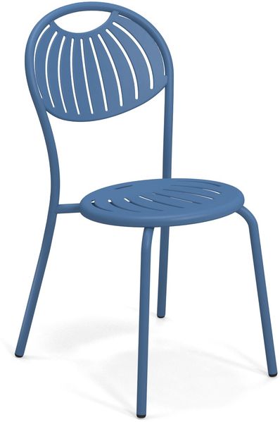 2er Set Coupole Gartenstuhl blau