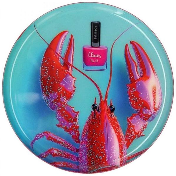 Giftcompany Tablett Dekotablett Love Trays Hummer Türkis (12,7cm)
