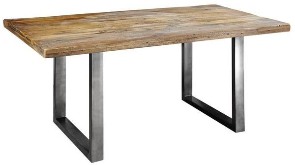Esstisch Mango 160x90x76 natur lackiert RAILWAY #108